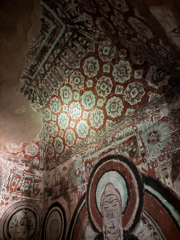 Muurschildering the Dunhung keuzenkamp-marcelis blog mogao caves